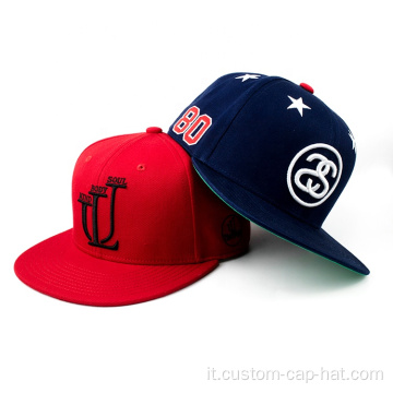 Cappelli Snapback personalizzati di alta qualità
